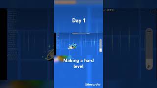 I try my hardest making levels geometrydash [upl. by Kalman]