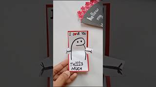 ✨Diy cute 🫂 card ❤️🥰 shorts viral craft [upl. by Osric]