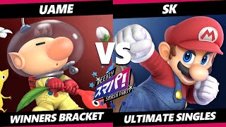 Sumapa 162  uame Olimar Vs SK Mario Smash Ultimate  SSBU [upl. by Glenine]