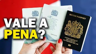 VANTAGENS DE TIRAR O PASSAPORTE BRITÂNICO  VALE A PENA [upl. by Nordna]