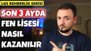 Son 3 Ayda Fen Lisesi Nasıl Kazanılır 7 Madde İle Puanını YÜKSELT [upl. by Lody]