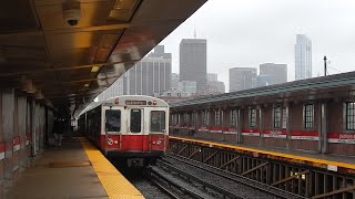 MBTA Boston MA Red Line 𝑺𝒖𝒃𝒘𝒂𝒚 to Ashmont 2021  FULL RIDE [upl. by Savior]