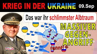 09SEPTEMBER Russen IN SCHWIERIGKEITEN  Ukrainer NEHMEN STADT ZURÜCK  UkraineKrieg [upl. by Ardek]