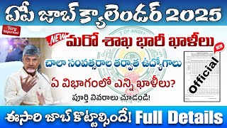 👌 మారో శాఖ నుండి భారీ ఖాళీలు appsc job calendar 2024 ap latest jobs 2024 RampB department jobs 2024 [upl. by Drofla604]