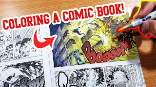 YOUTUBE ARTIST COLORS A MANGA  My Hero Academia [upl. by Ezara416]