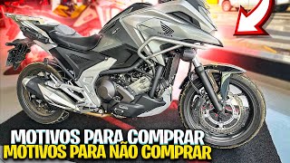 HONDA NC750X DCT Pontos negativos e Positivos [upl. by Ellimak982]