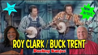 Music Reaction  First time Reaction Roy Clark Buck Trent  Dueling Banjos [upl. by Jaeger]