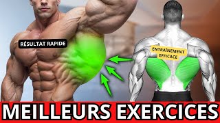 5 meilleurs exercices pour les dorsaux dos énorme [upl. by Gaven]