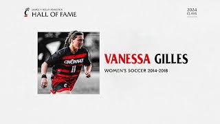 Vanessa Gilles Feature  Cincinnati Bearcats Soccer [upl. by Akelahs]