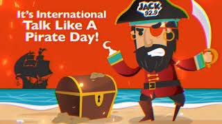 Happy International Talk Like a Pirate Day ☠ ☠ ☠ talklikeapirateday pirates pirate [upl. by Fradin]