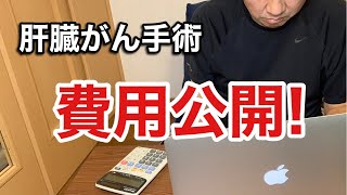 【肝臓がん】がんの手術と入院費用で〇〇万円。実際に支払った費用を公開します！ [upl. by Luebke511]