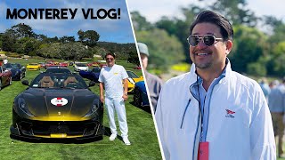 Monterey Car Week 2023 Vlog  Ferrari Collector David Lee [upl. by Woolley798]