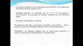 Economía Internacional Clase IX y X [upl. by Alo]