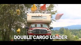 How to load boats on your camper  Dual Boat Loader  Loadit Industries [upl. by Nottarts715]