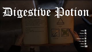 Kingdom Come Deliverance How to Brew Digestive Potion Alchemy Guide [upl. by Udell]