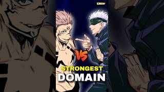 Gojo VS Sukuna Who Has The Strongest DOMAIN [upl. by Beau]