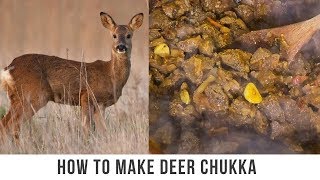 Deer Chukka  Venison Meat Curry  மான் Fry Recipe  Home Series  Headless Chicken [upl. by Rochette]