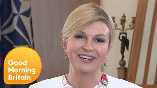 Croatian President Shares HeartWarming Views on Brexit and Women in Politics  Good Morning Britain [upl. by Odrick]