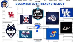 Bracketology Update  December 27 2023 [upl. by Hayes143]