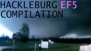 Hackleburg  Phil Campbell Alabama EF5 Tornado Compilation [upl. by Ennairrac]