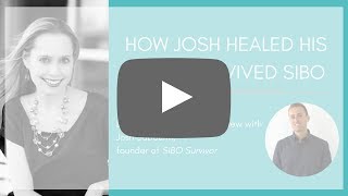 Interview with Josh Sabourin  The Sibo Survivor [upl. by Asare342]