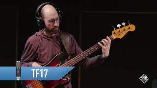 TELEFUNKEN TF17 Microphone Demo Electric Bass  Jeffrey John Band quotDNAquot [upl. by Thorsten]