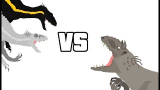 DBP Episode 21 Indominus Rex Vs 2x Indoraptors Mini Collab With Allosaurus16 And Gummer [upl. by Ardyth187]