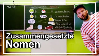 2 Klasse Zusammengesetzte Nomen 1  Deutsch  Sprache untersuchen  Grundschule [upl. by Gwynne429]