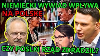 Czy niemiecki wywiad kontroluje rząd  Jakubiak Mentzen Płaczek [upl. by Mouldon368]