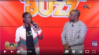 ANDERSON 1er sur le plateau de Showbuzz [upl. by Enilrek]