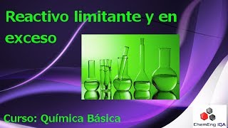 Reactivos limitantes y en exceso  QB51 [upl. by Berliner]