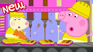 Peppa Pig Tales 🍫 The Chocolate Factory 🍫 Peppa Pig Episodes [upl. by Rahs]