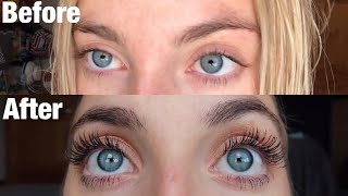 HOW TO GROW YOUR EYELASHES long and fast WITH CASTOR OIL 30 Days of Castor Oil for Eyelash Growth [upl. by Chappelka]