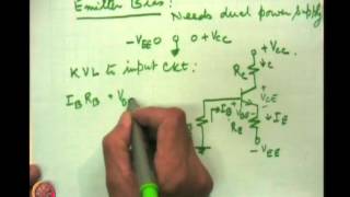 Mod02 Lec10 Biasing of transistor [upl. by Nnylcaj753]