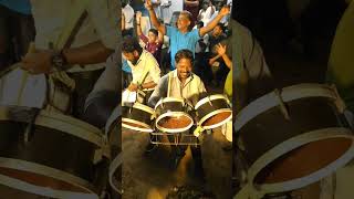 Roto Drummer 👑 Manoj Ragadeepam bandset ragadeepam shorts uyirinuyire [upl. by Ellen958]