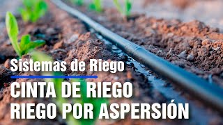 CINTA DE RIEGO  RIEGO POR ASPERSIÓN  Irrigación  EQUIPOS DE RIEGO  Sistemas de Riego  Mangueras [upl. by Neelrahc277]