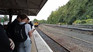 train arriving Barnstaple railway station this morning30924 [upl. by Belcher]