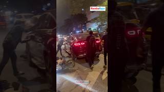 A Mercedes Benz driver crashed into a stationary Honda City in Bandra [upl. by Intruok]