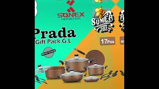 Sonex Majestic Non Stick Gift Sets 🌐Shopping ZonesStore shoppingzone nonstickcookwares [upl. by Lysander862]