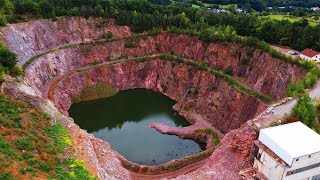 Sailauf Steinbruch  Hartsteinwerk Sailauf  DJI Drohne  Herbie4Fun [upl. by Pyle]