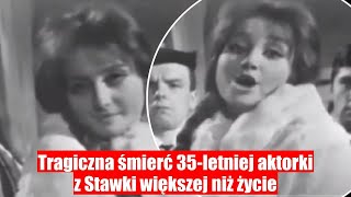 TRAGICZNA ŚMIERĆ UKOCHANEJ AKTORKI SERIALU STAWKA WIĘKSZA NIŻ ŻYCIE W WIEKU 35 LAT [upl. by Ayor]