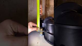 Replacing Water heater pop💦 plumbing shorts viral plumber [upl. by Odlanor546]