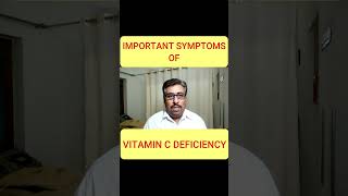 IMPORTANT SYMPTOMS OF VITAMIN C DEFICIENCY 1  SHORTS  HEALTH MADE EASY [upl. by Lynnette]