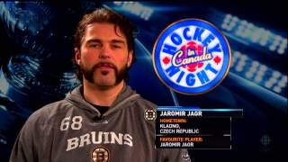 David Krejci and Jaromir Jagr both name Jagr as their Favorite Player Growing Up  Boston Bruins HD [upl. by Durkin]