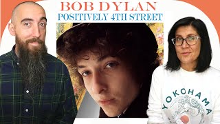 Bob Dylan  Positively 4th Street REACTION with my wife [upl. by Ahsyek]