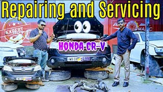 🚘 Honda CRV  Honda CRV Repairing and Servicing ✔ Car Service and Repair in Kolkata  Automanic [upl. by Lleumas66]