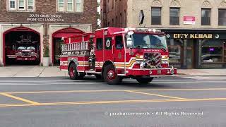 Hartford Fire Department BRAND NEW Engine 1 Responding With MONSTER Q2B amp AIR HORNS [upl. by Vincenta]