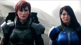 quotMass Effect 3 Citadel DLCquot All invitation scenes with squadmates at apartment [upl. by Ahsirk686]