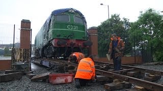 C231 arrives at Downpatrick [upl. by Jone]