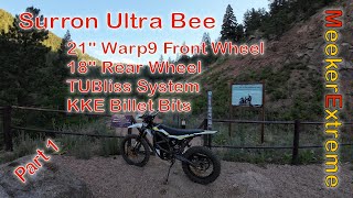 Surron Ultra Bee Warp9 Range Test  Part 1 [upl. by Noid]